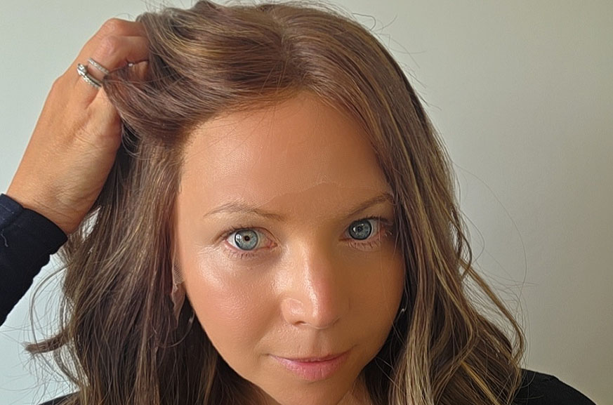 Lace Front for a Natural Hairline