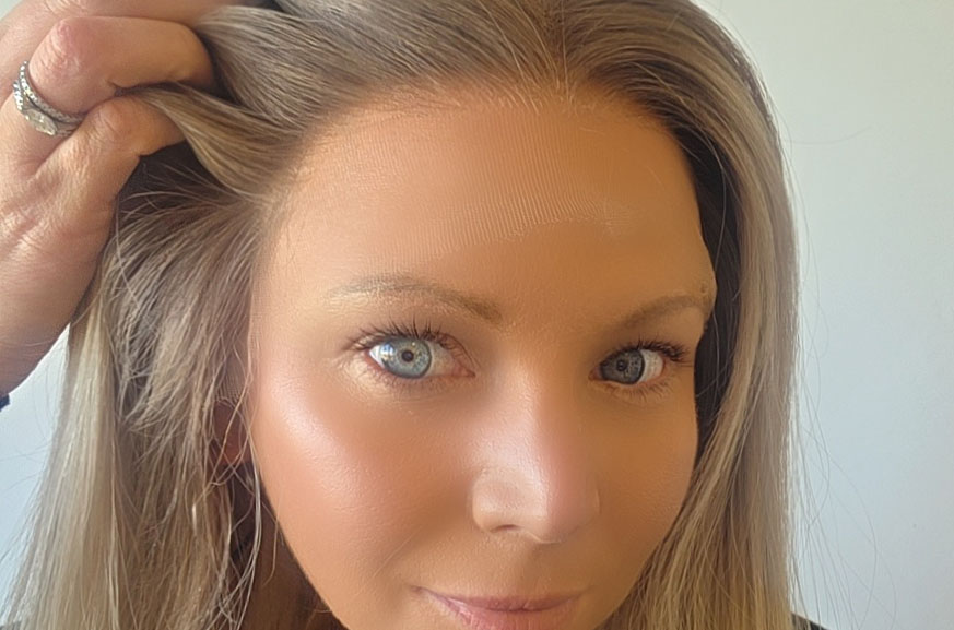 Lace Front for a Natural Hairline