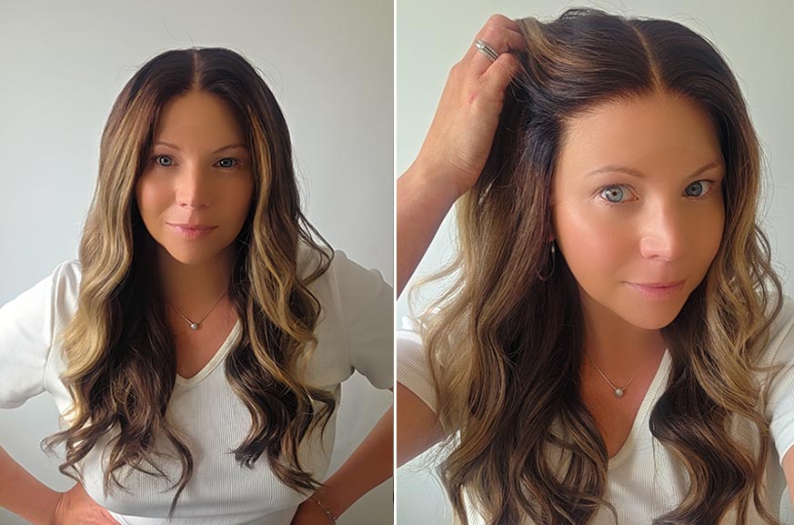 Lexi, Stunning Brunette Beauty Featuring a Gorgeous Dark Root