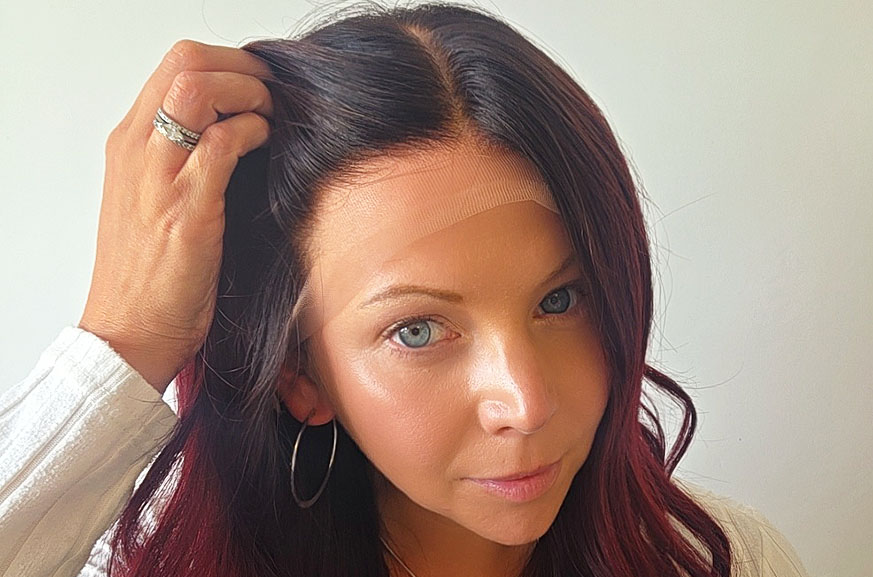 Ruby Front for a Natural Hairline