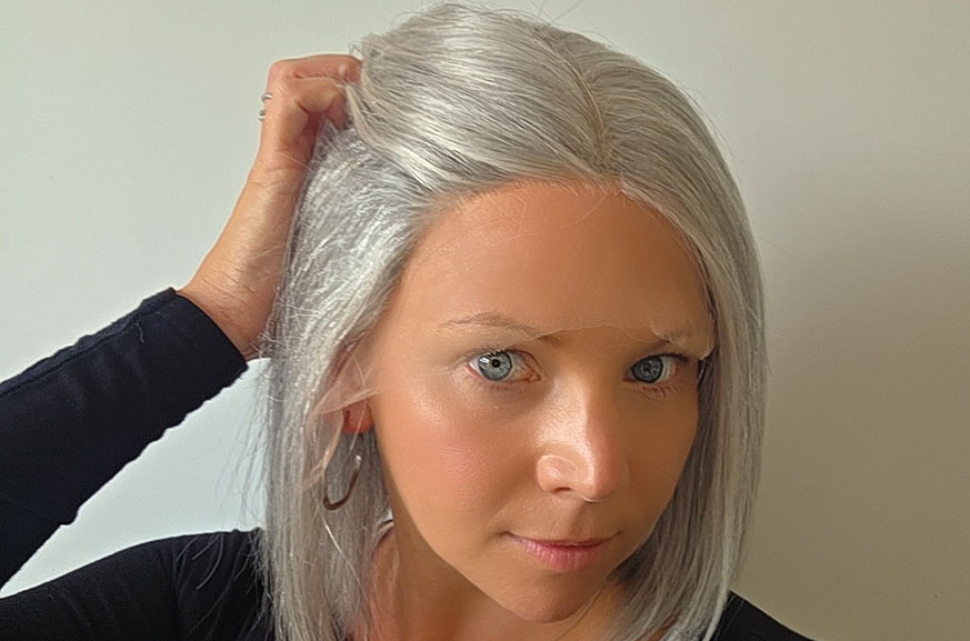 Sylvia Front for a Natural Hairline